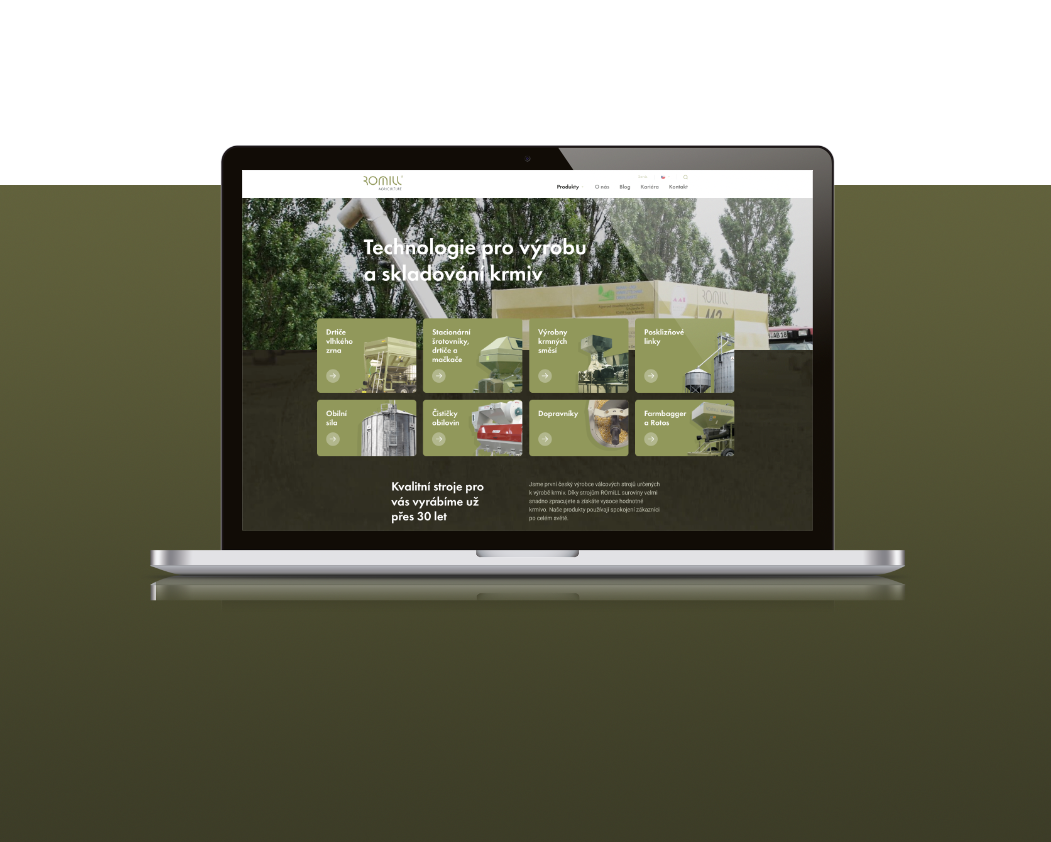 Stroje co drtí a mačkají